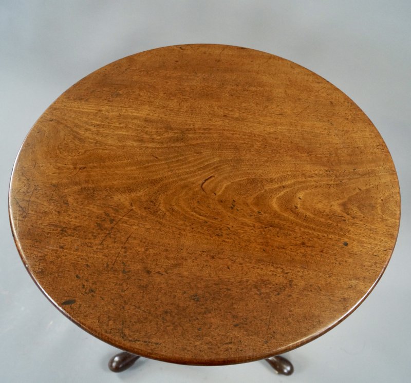 A George III Mahogany Tripod Table