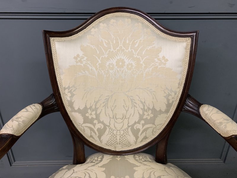 Hepplewhite Style Mahogany Armchair