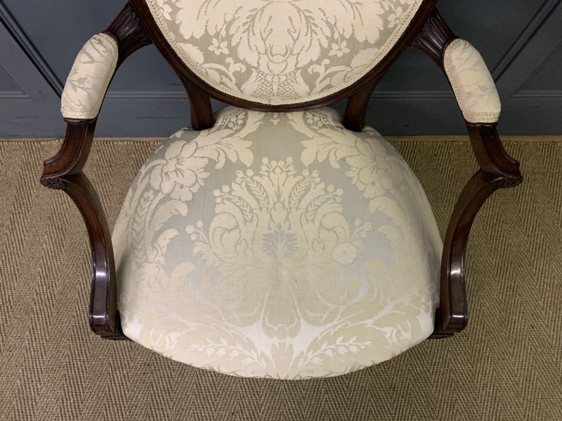 Hepplewhite Style Mahogany Armchair