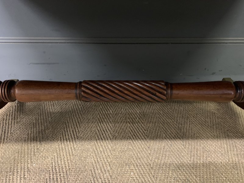 Regency Period Ebony Inlaid Mahogany Sofa Table