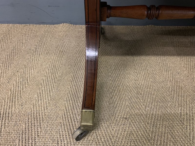 Regency Period Ebony Inlaid Mahogany Sofa Table
