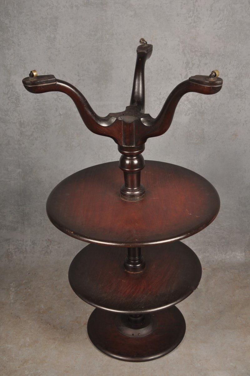 18th Century Mahogany Dumb Waiter