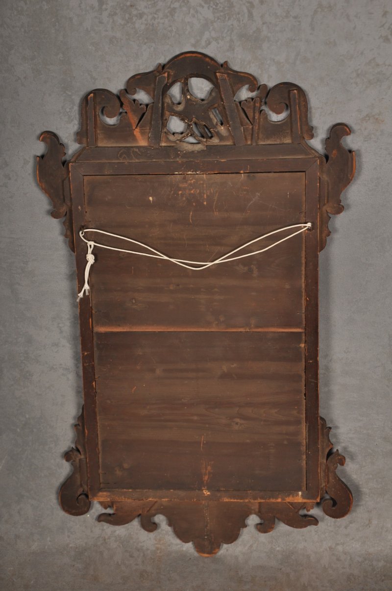 Fine 18th Century Mahogany Chippendale Mirror