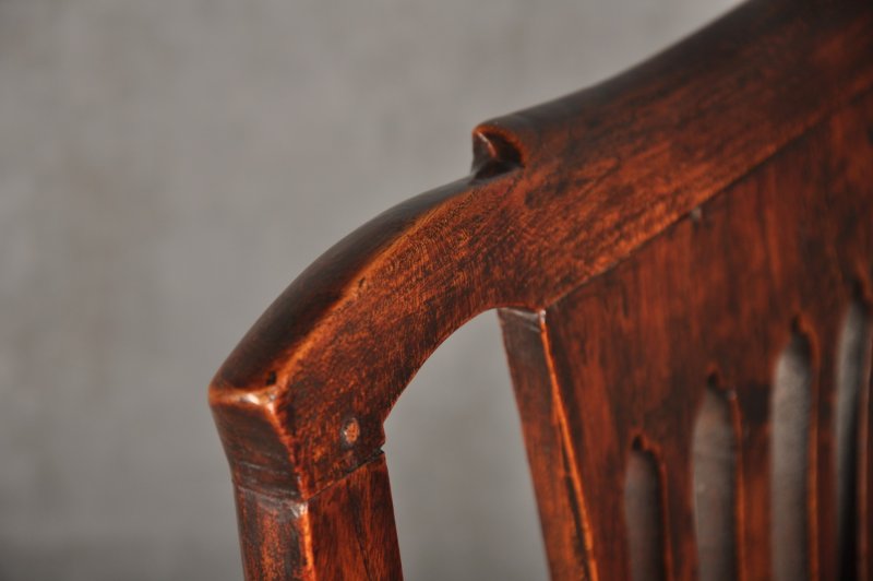 18th Century Elm Country Armchair