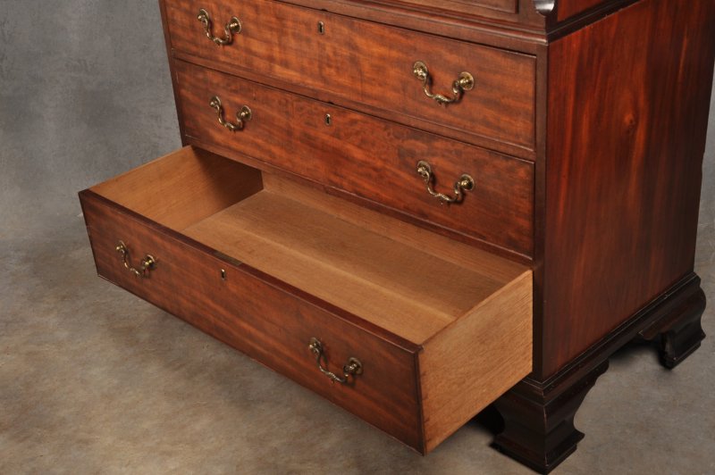 Fine 18th Century Mahogany Secretaire Tallboy