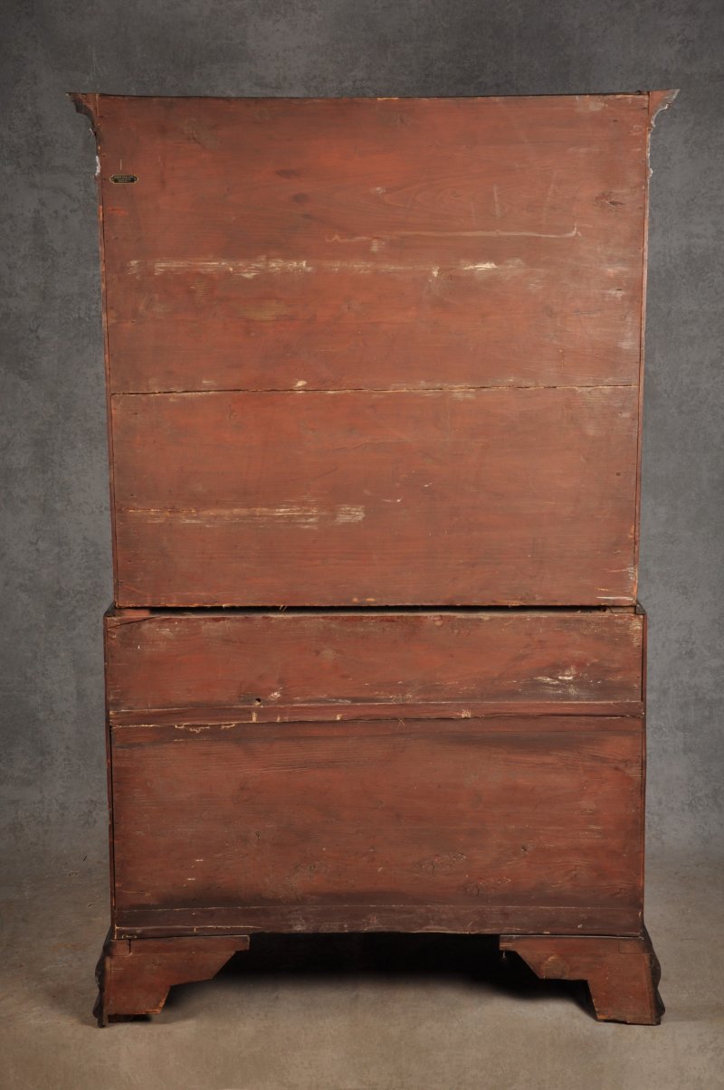 Fine 18th Century Mahogany Secretaire Tallboy