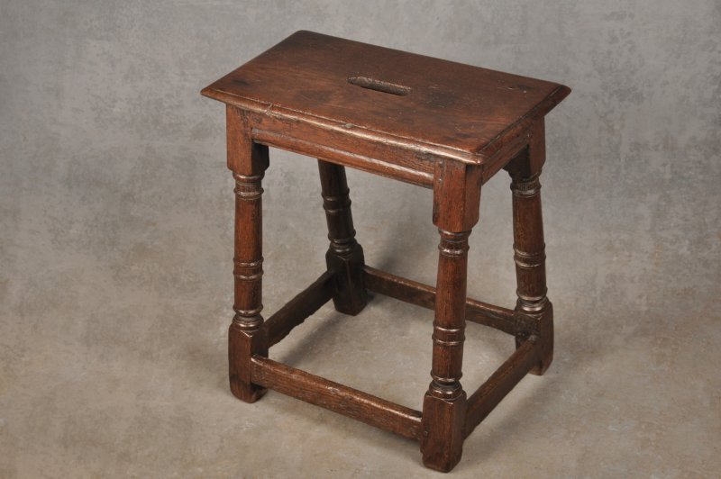 17th Century Oak Joint Stool