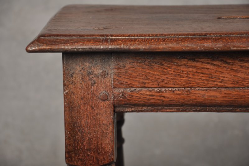 17th Century Oak Joint Stool