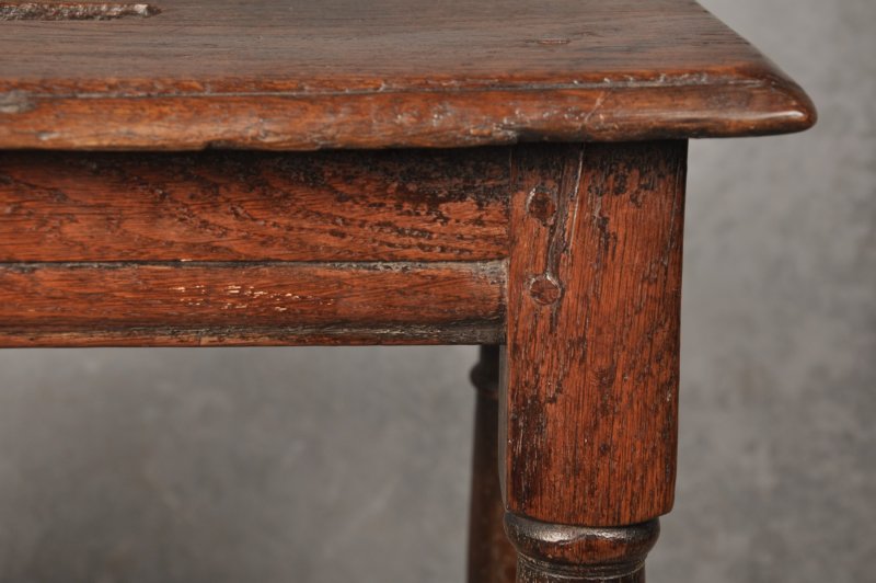 17th Century Oak Joint Stool