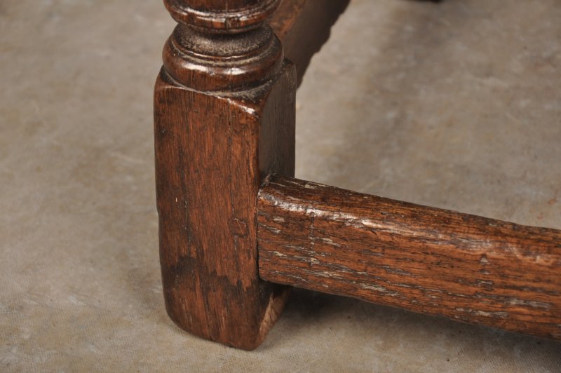 17th Century Oak Joint Stool
