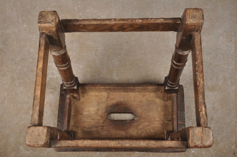 17th Century Oak Joint Stool
