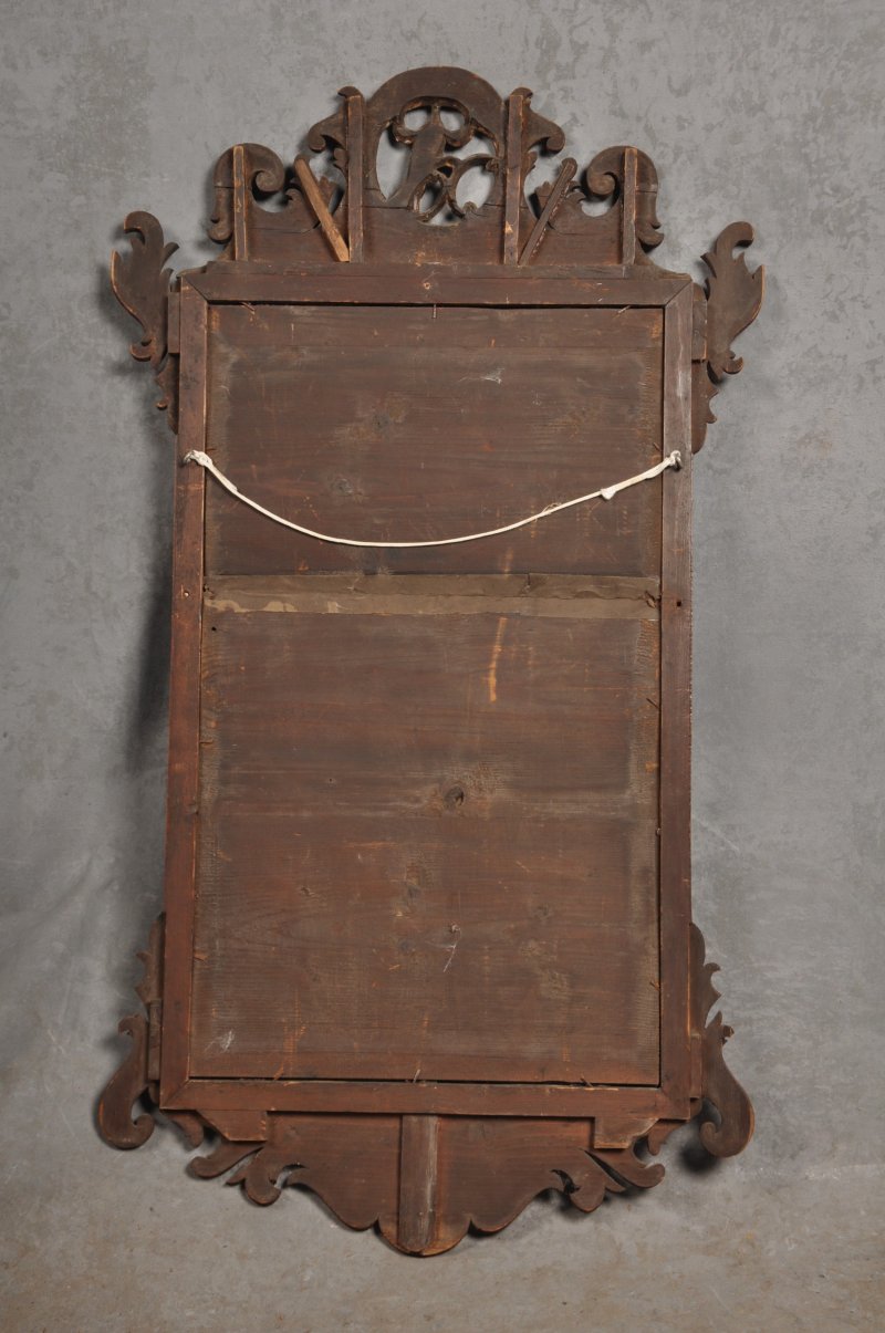 18th Century Mahogany Chippendale Mirror