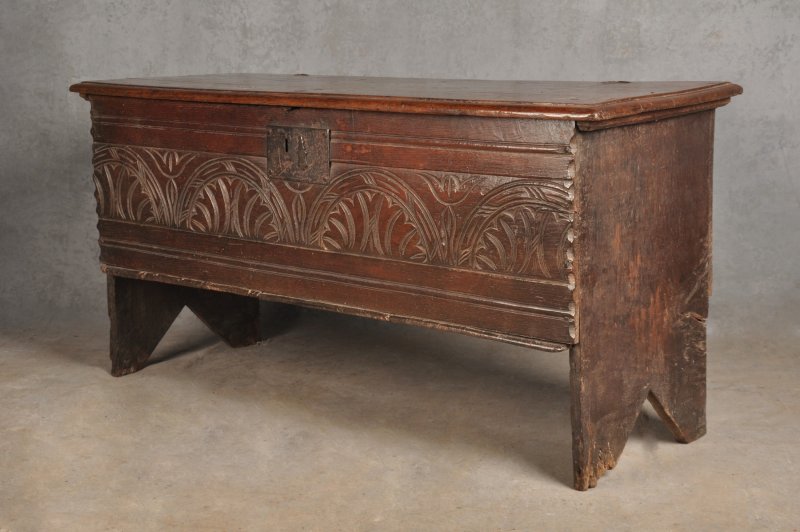 Small 17th Century Oak Coffer