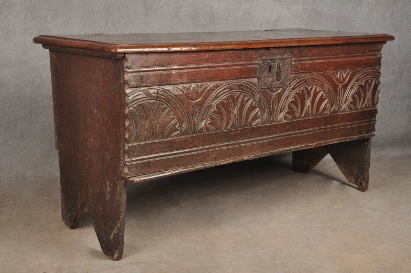 Small 17th Century Oak Coffer