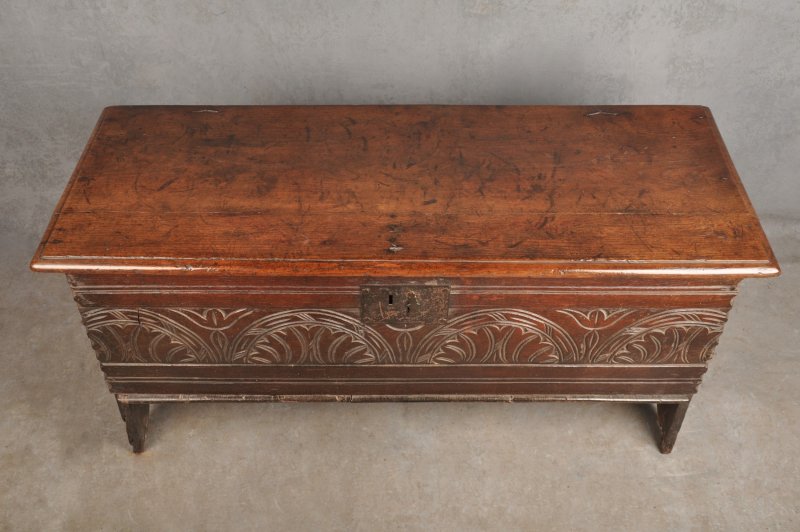 Small 17th Century Oak Coffer