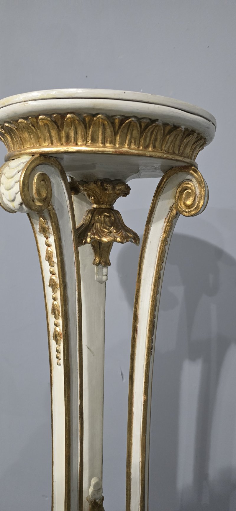 Super Pair Parcel Gilt Torchere Stands