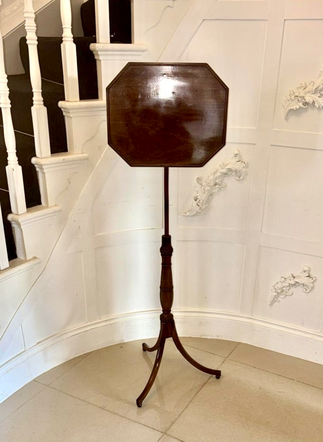 Antique Regency Mahogany Adjustable Reading or Music Table