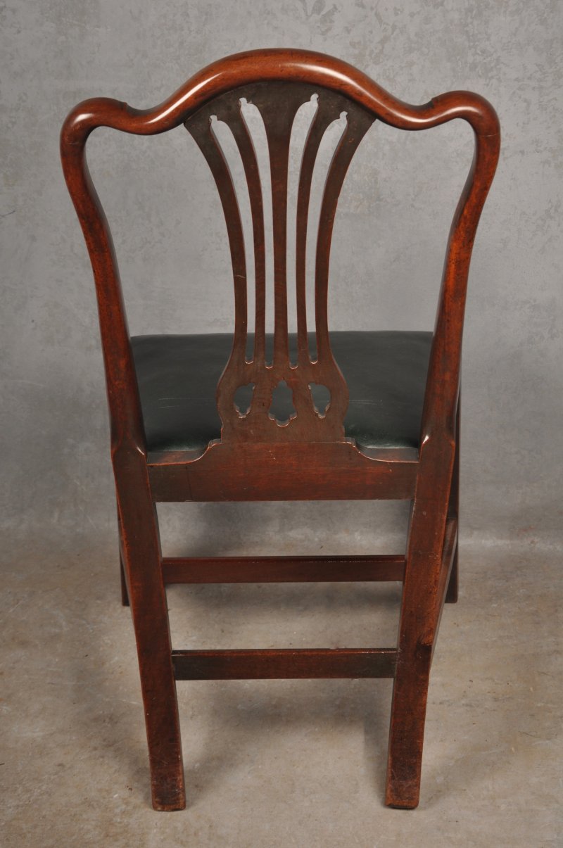 Set Of Eight 18th Century Mahogany Hepplewhite Chairs