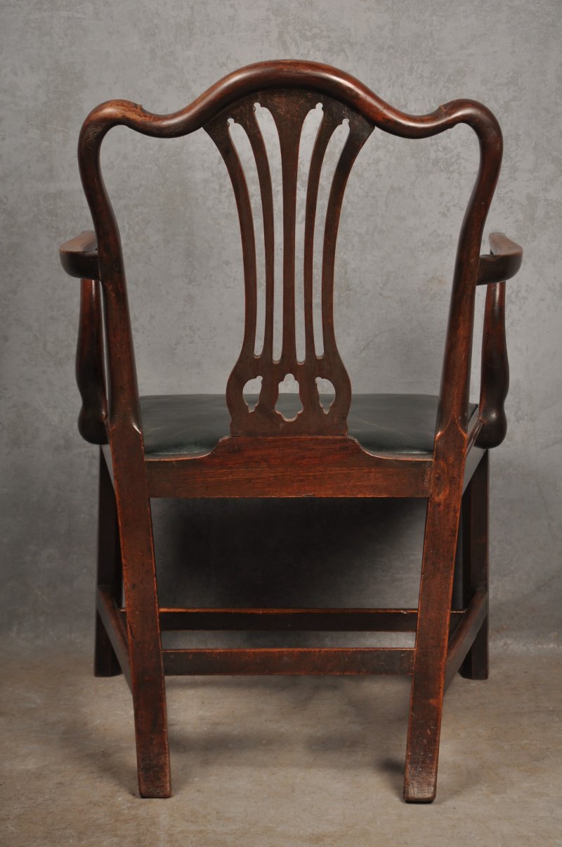 Set Of Eight 18th Century Mahogany Hepplewhite Chairs