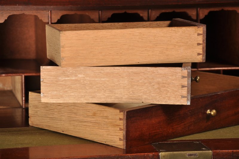 Fine 18th Century Mahogany Secretaire Cabinet