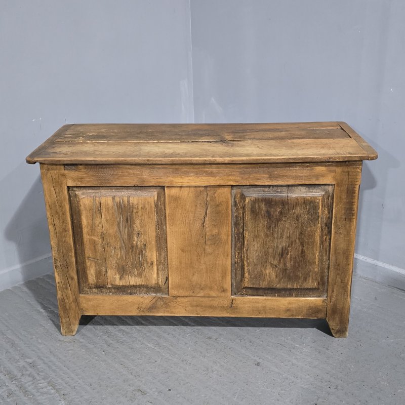 French Rustic Oak Coffer