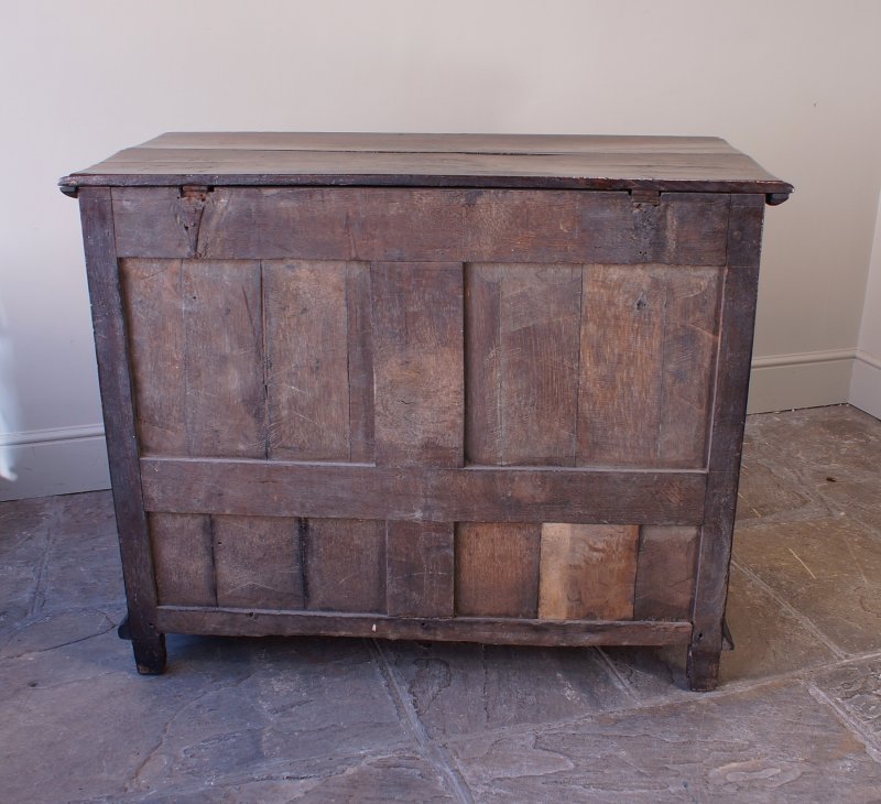 17th Century Oak Mule Chest/ Coffer. - Image 9