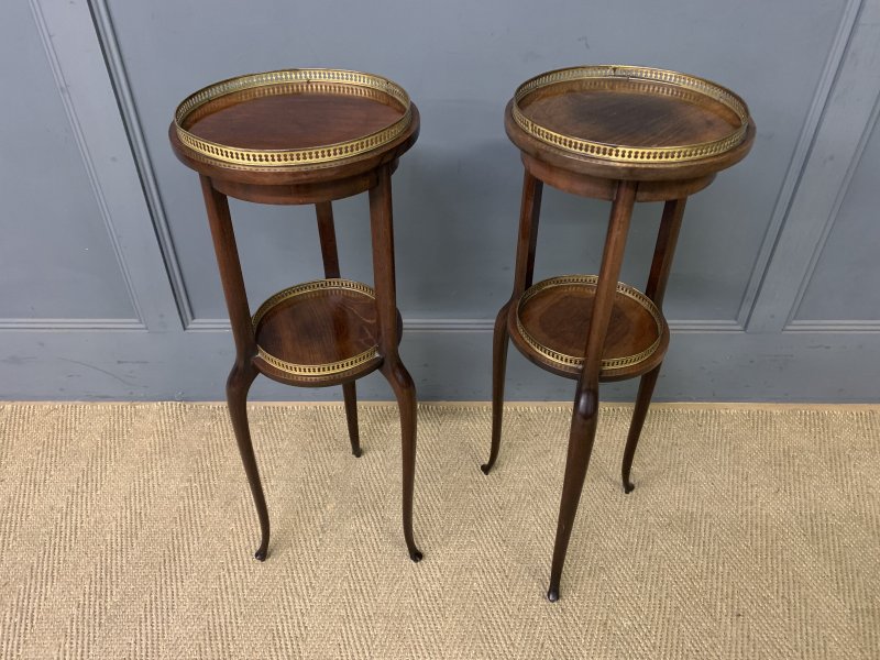 Pair of Mahogany Stands - Image 8