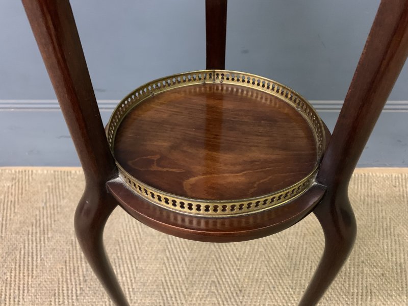 Pair of Mahogany Stands - Image 2