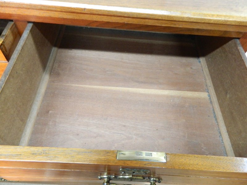 Blyth and Sons Victorian Walnut Chest of Drawers - Image 9