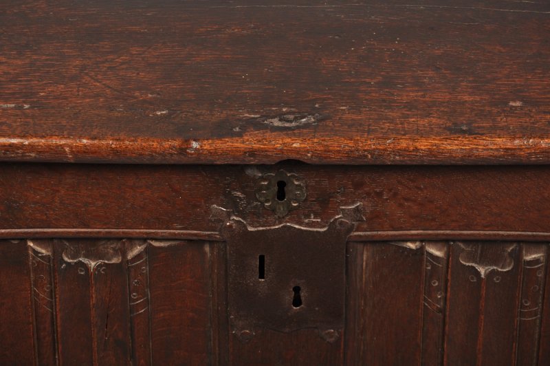 Henry VIII Oak Coffer - Image 3