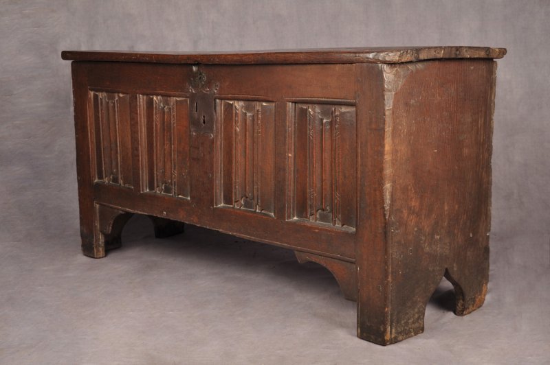 Henry VIII Oak Coffer - Image 11