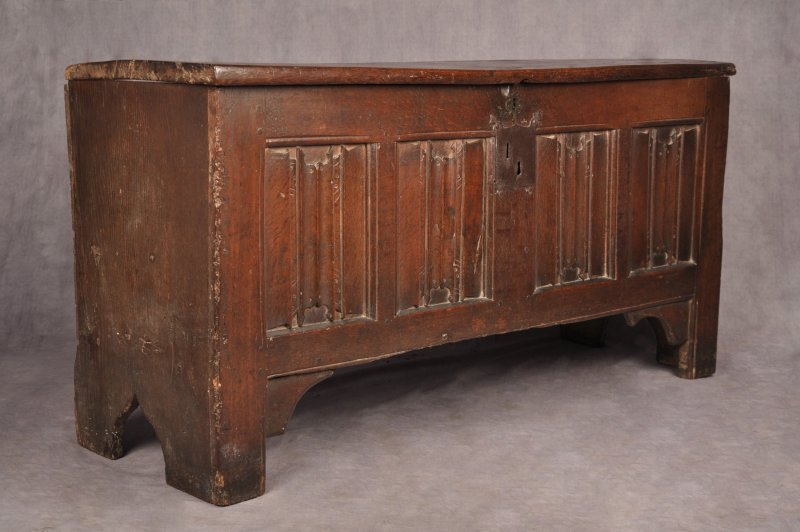 Henry VIII Oak Coffer - Image 10