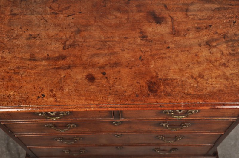 Fine 18th Century Mahogany Chippendale Chest Of Drawers - Image 11