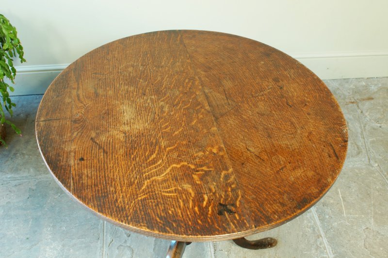 Georgian Oak Tripod Table