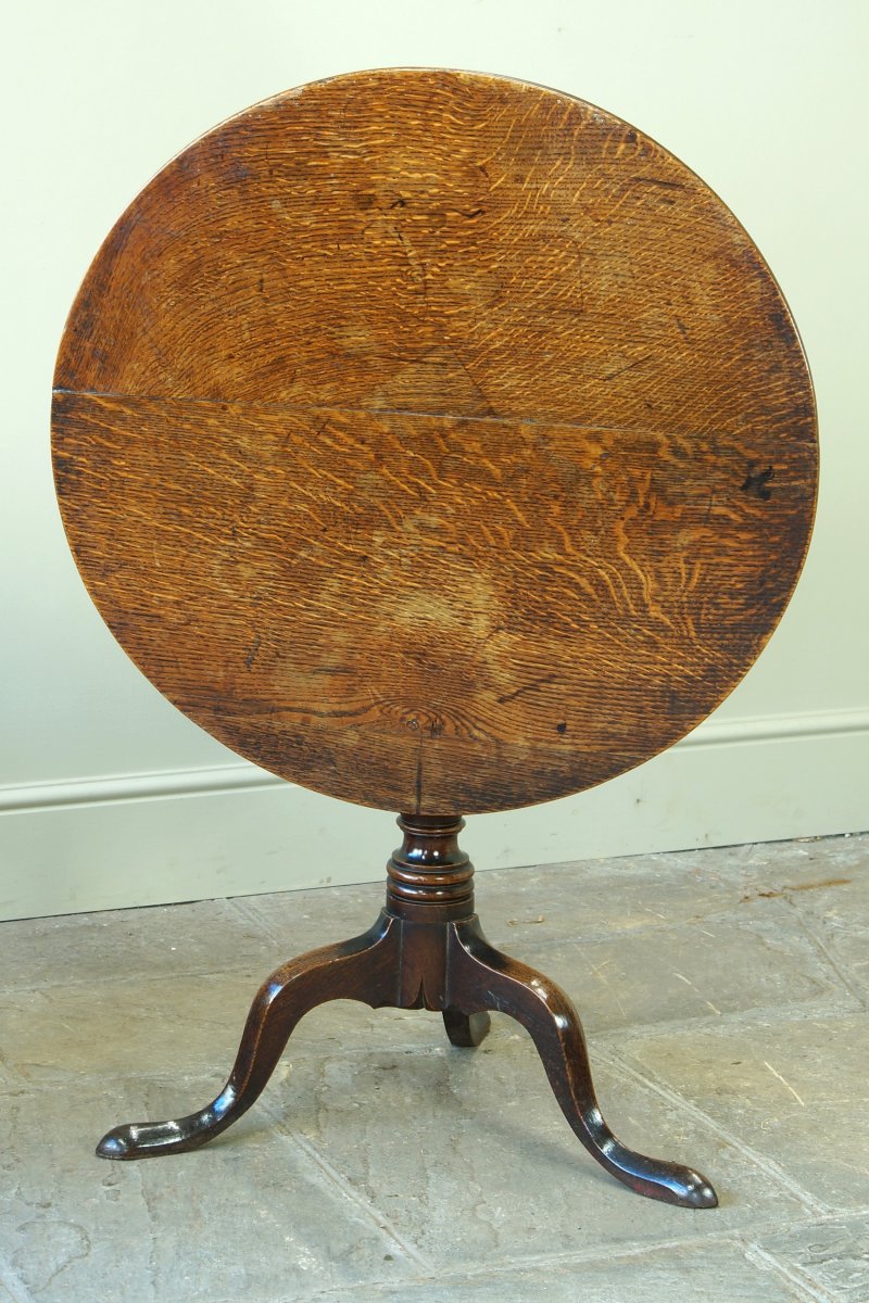 Georgian Oak Tripod Table