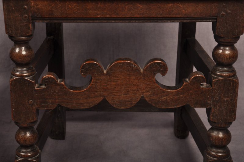Set Of Four 17th Century Oak Chairs - Image 4