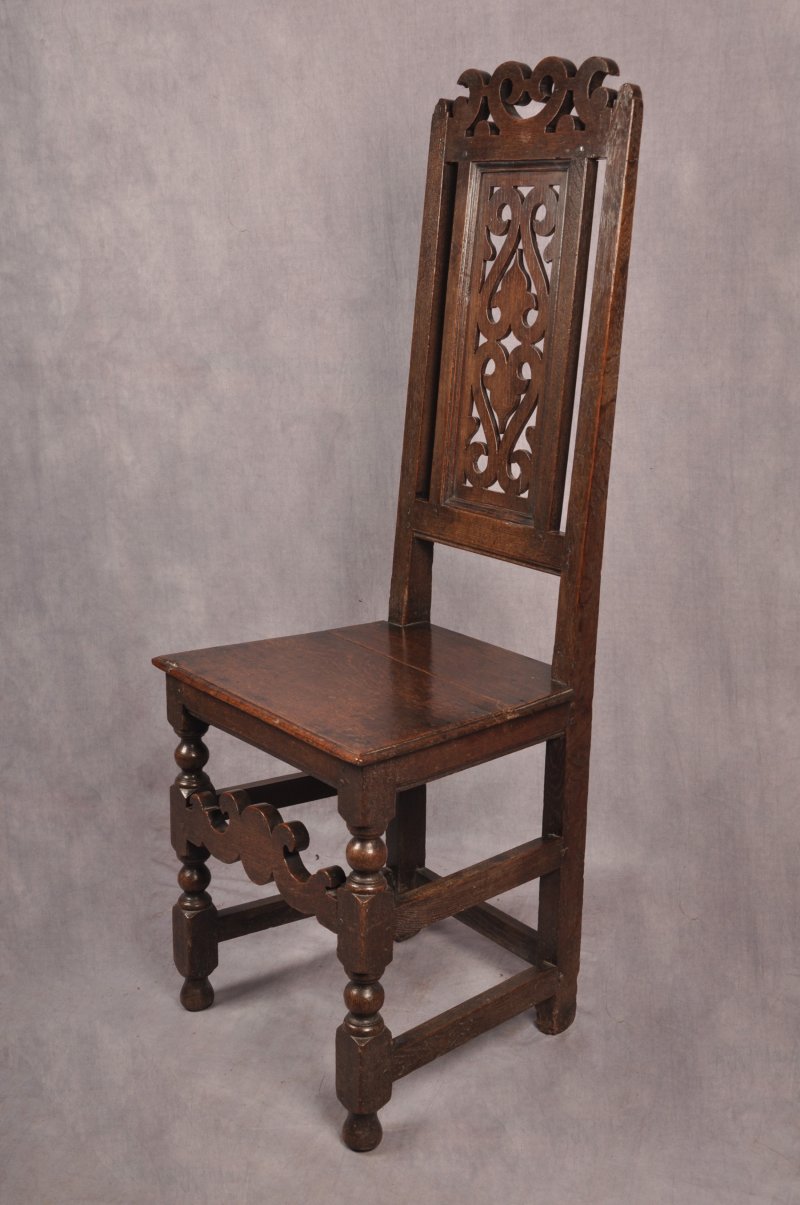 Set Of Four 17th Century Oak Chairs - Image 10