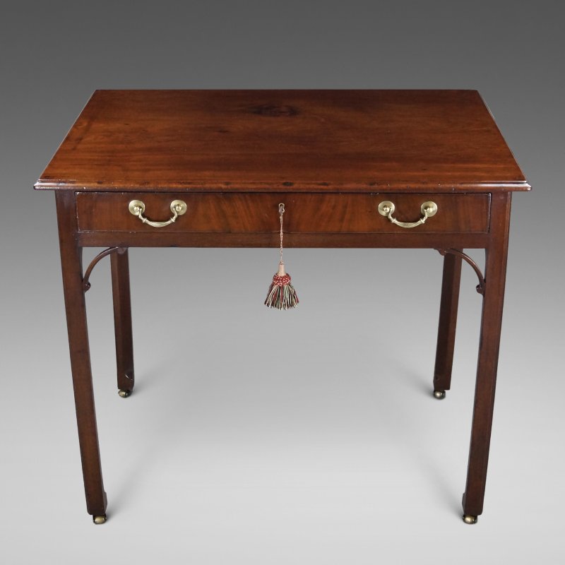 A George III Mahogany Side Table