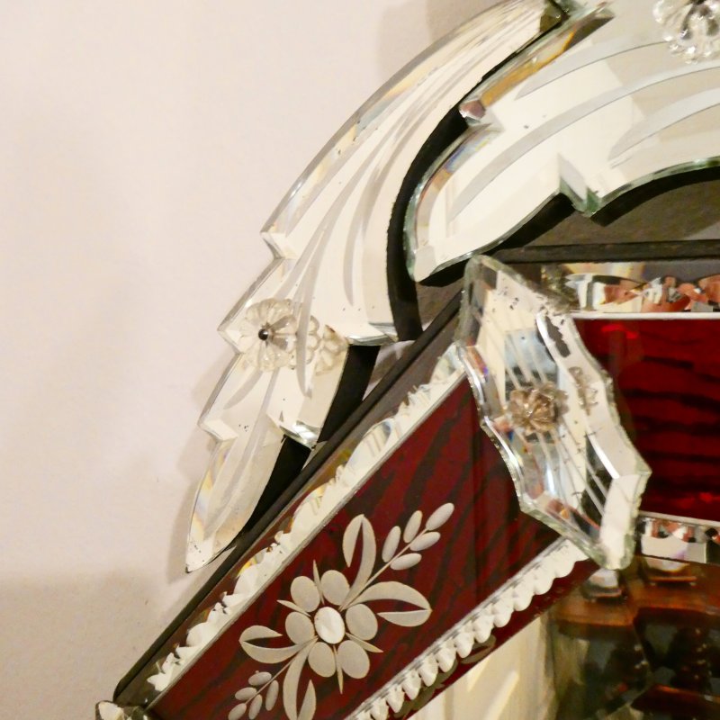 Early 20th Century Italian Venetian Wall Mirror - Image 9