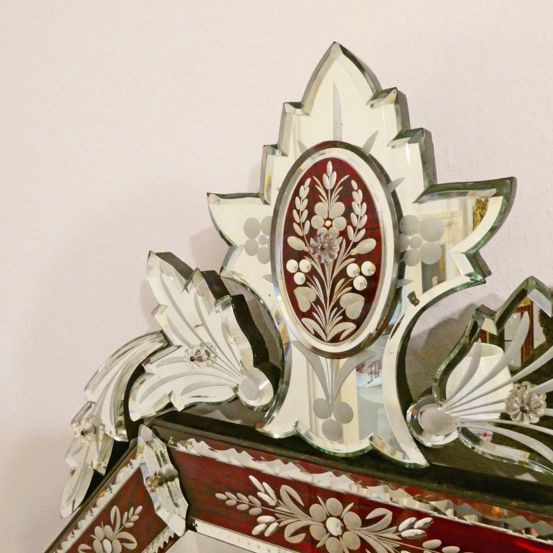 Early 20th Century Italian Venetian Wall Mirror - Image 7