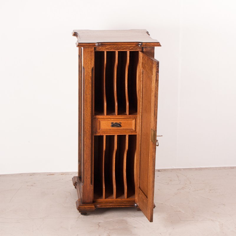 Oak Music Filing Cabinet - Image 4