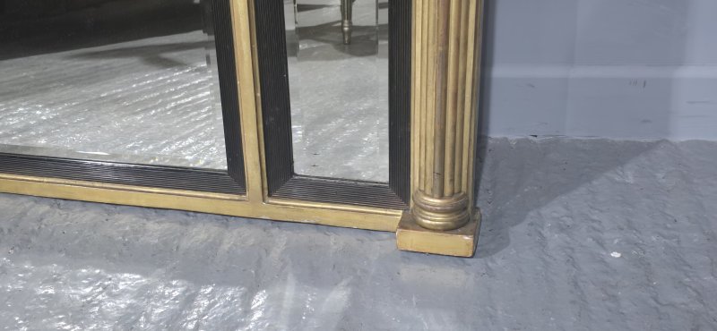 Superb Regency Triple Plate Mirror - Image 4