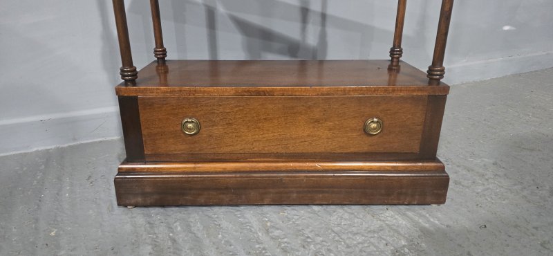 Tall Mahogany Stand - Image 4