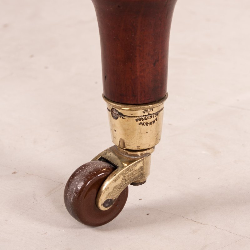 Fine Quality 19thC Mahogany Two Drawer Side Table by W Williamson & Sons of Guildford - Image 17