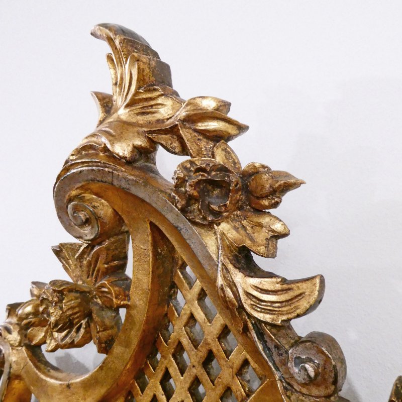 Mid 19th Century French Rococo Style Giltwood Wall Mirror - Image 7