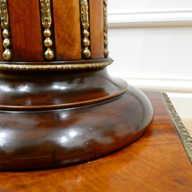 Pair of Victorian Satinwood Pedestals - Image 9