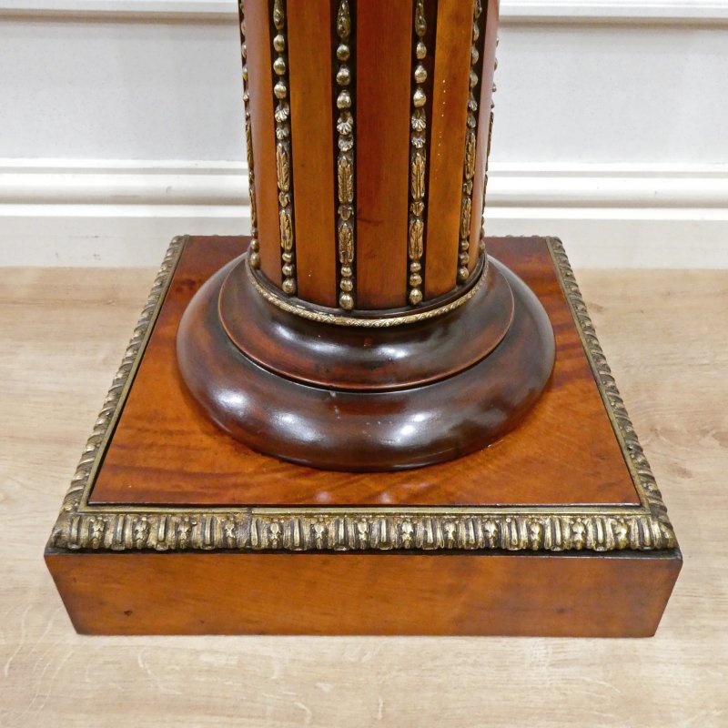 Pair of Victorian Satinwood Pedestals - Image 7