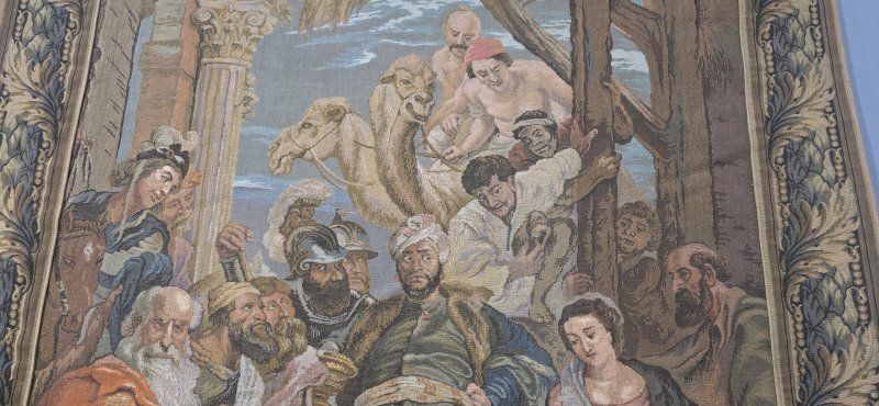 French Signed Tapestry - Image 6