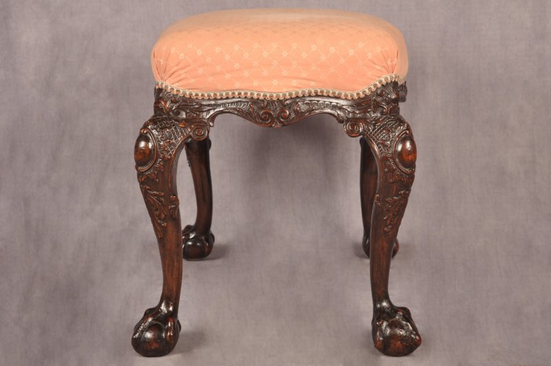 Fine 19th Century Walnut Stool - Image 3