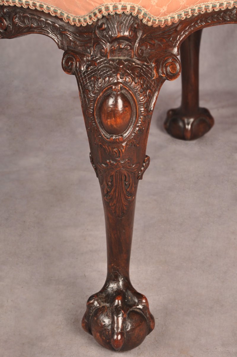 Fine 19th Century Walnut Stool - Image 2